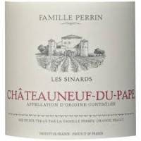 FAMILLE PERRIN "LES CRUS" CHÂTEAUNEUF-DU-PAPE "LES SINARDS" ROUGE