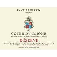 FAMILLE PERRIN "LES CRUS" RESERVE ROUGE CÔTES DU RHÔNE